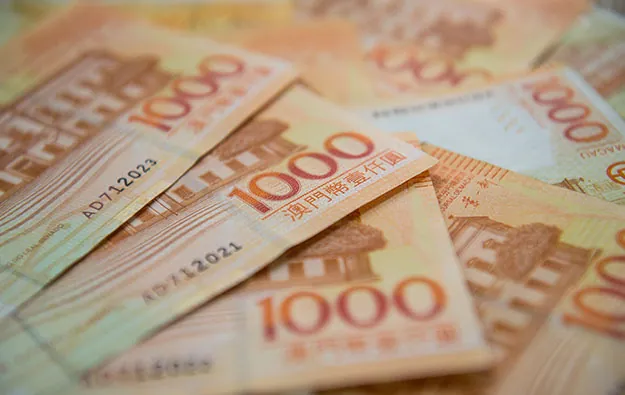 Macau pataca banknotes